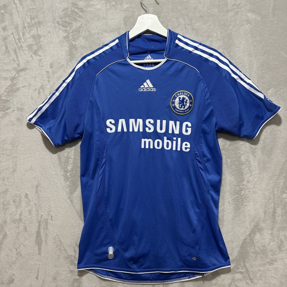 Chelsea 2006/2008 Adidas Home Football Shirt Soccer Jersey Size Small